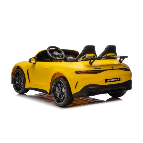 Auto Na Akumulator dla dzieci Mercedes Benz GT63 AMG Żółty DK-GT63